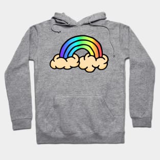 Rainbow Doodle Art Hoodie